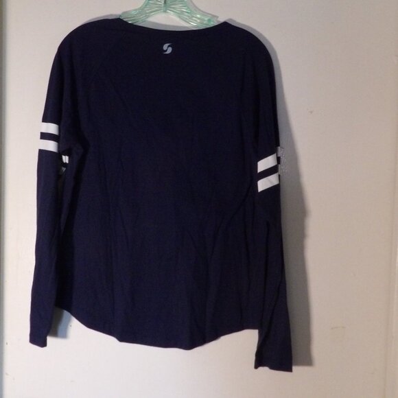Soffe Long Sleeve Baseball T Shirt Sz M - Picture 5 of 6